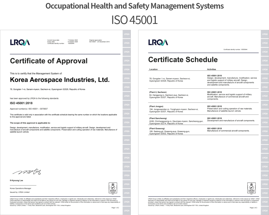 Occupational Health and Safety Management Systems