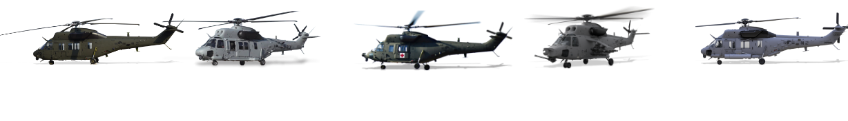 KUH 시리즈 운용 현황-군용